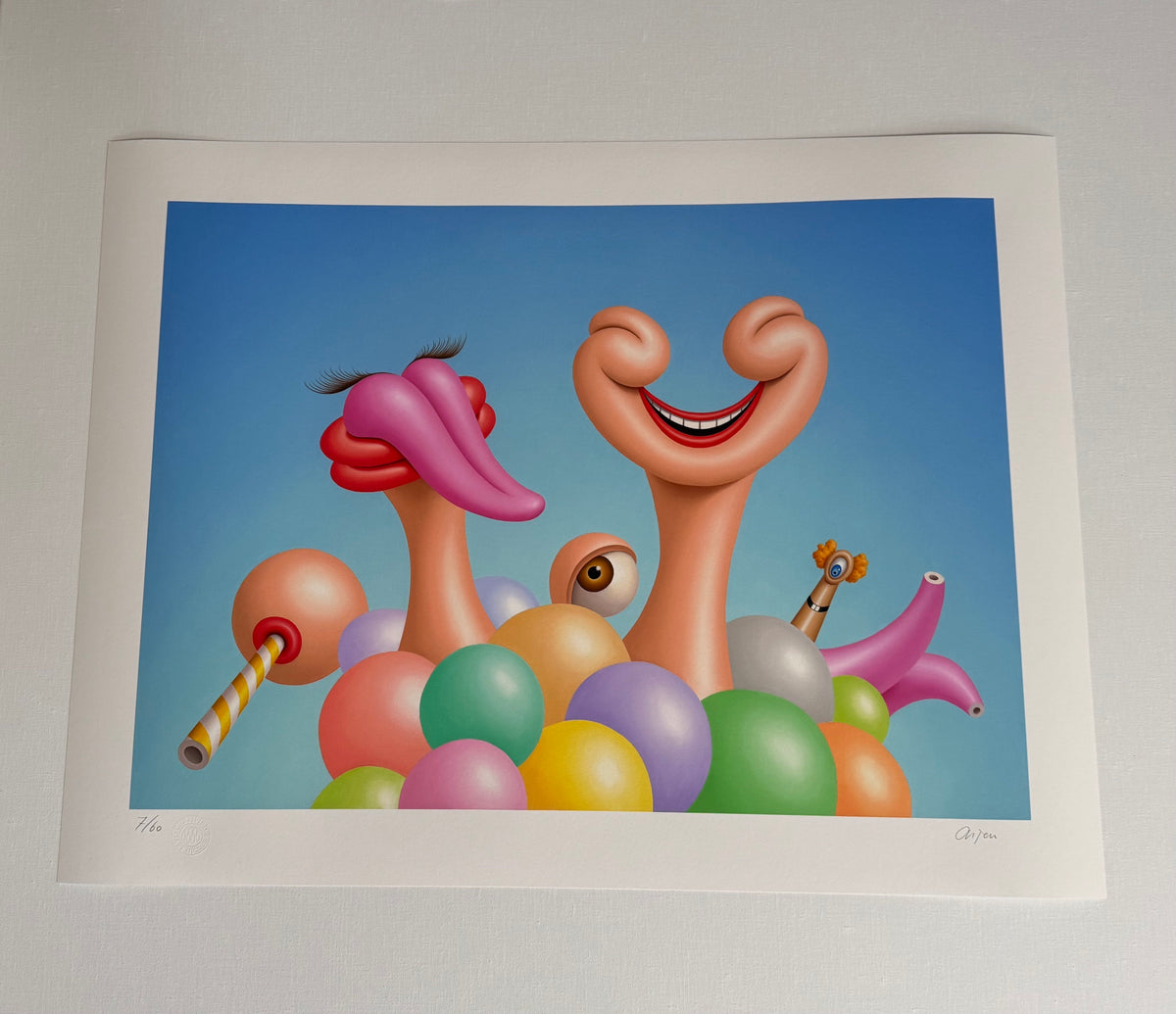 New Limited Edition Print by ARJEN "Good Vibrations"